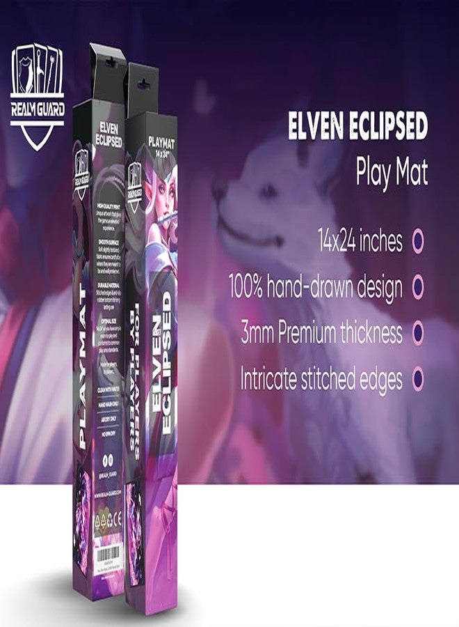 Realm Guard بساط لعب Realm Guard - مقاس 14x24 (للعب الورق/السحر) (Elven Eclipsed) - Image 2